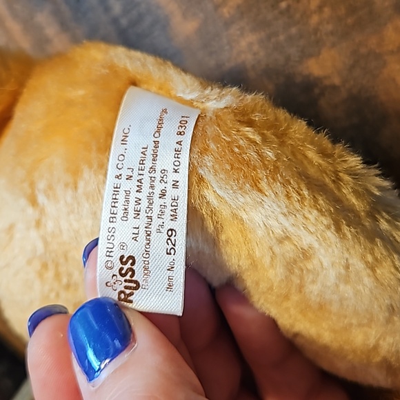 Russ Luv-Pets Lion "Richard" (1979) - Picture 5 of 9